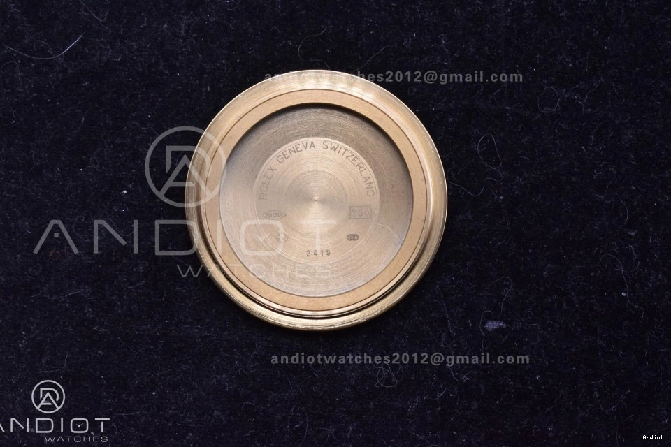 Black Green 40 President V4 Bracelet Weight) on 904L Steel YG A2836 QF Dial Edition (Gain DayDate Best 0118